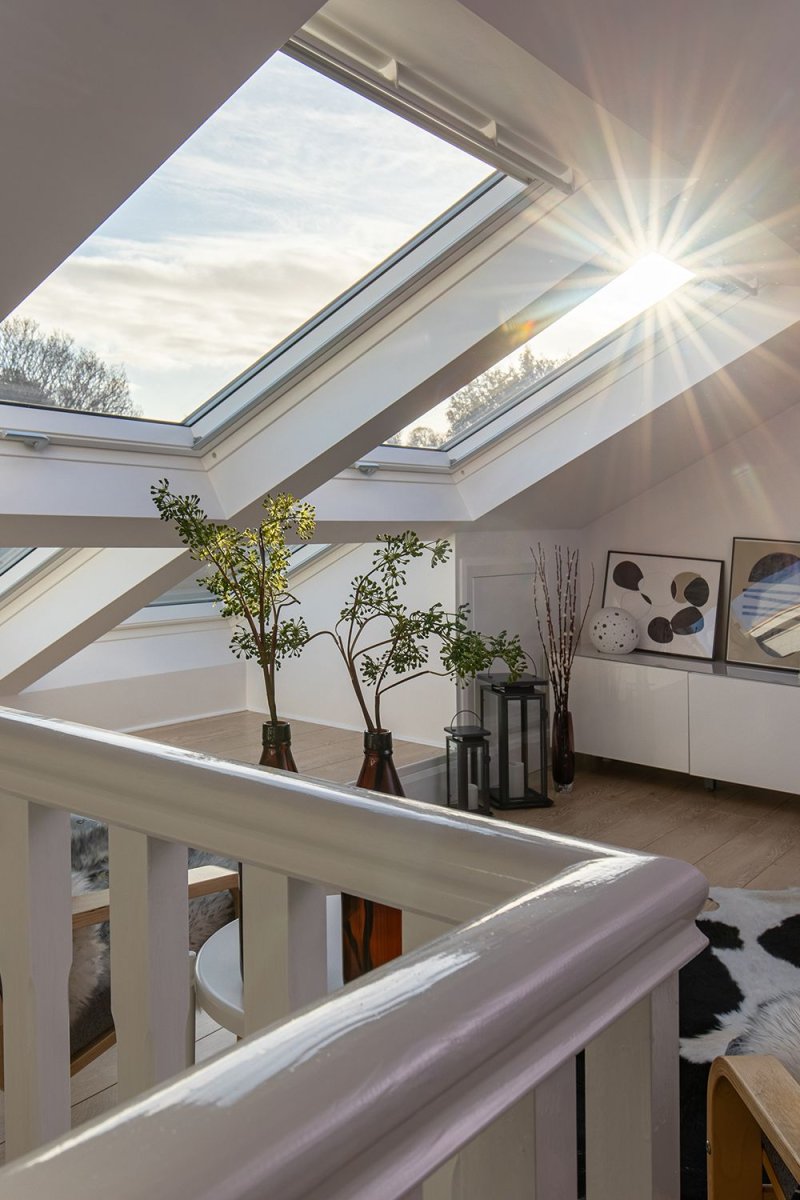 Velux attic window