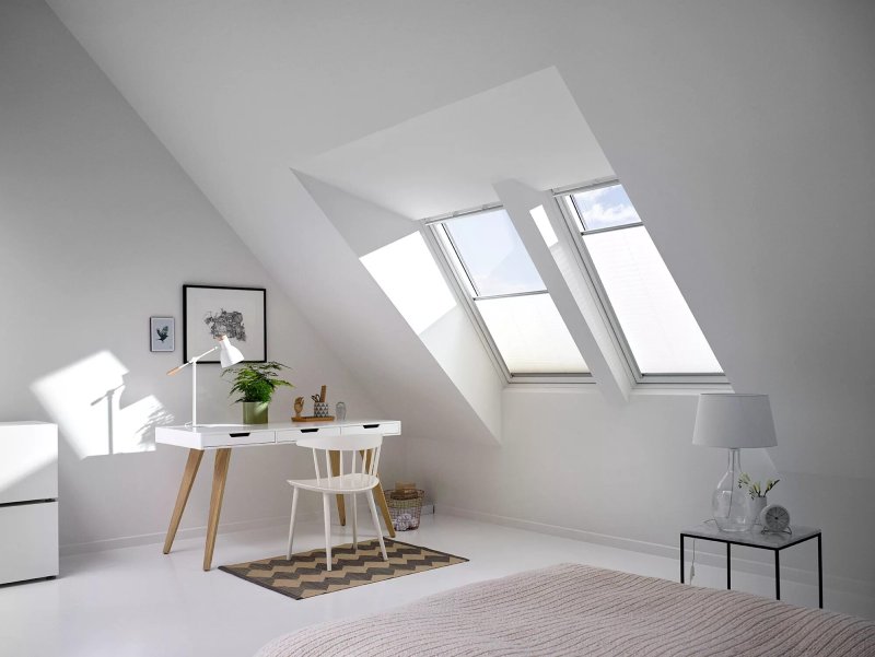 Velux attic window