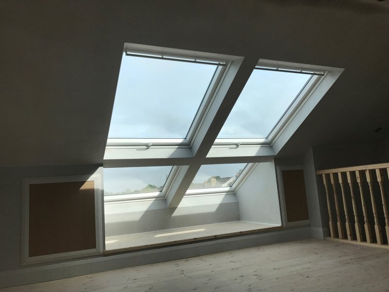 Velux attic window