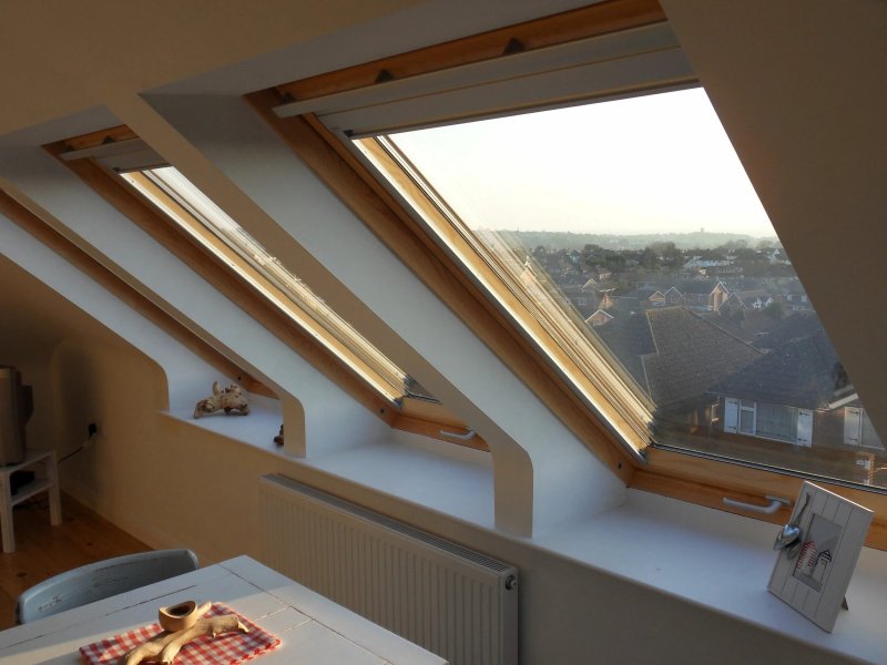 Fakro attic windows balcony