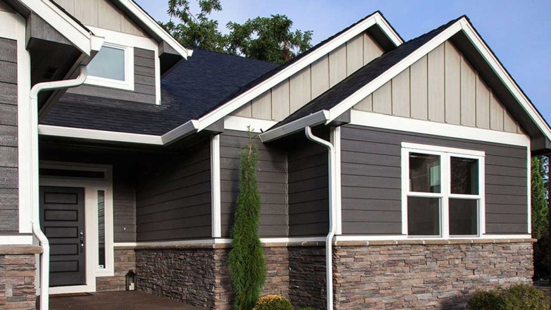 Fibrim -cement siding decover