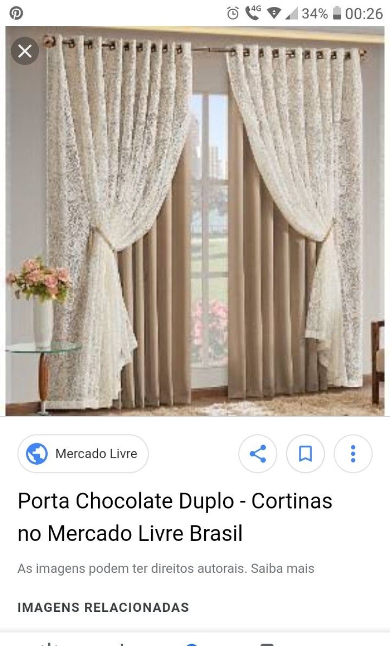 Cream curtains