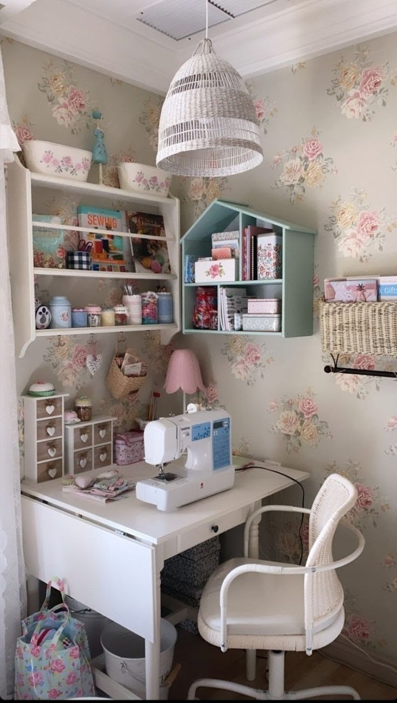 A needlework corner