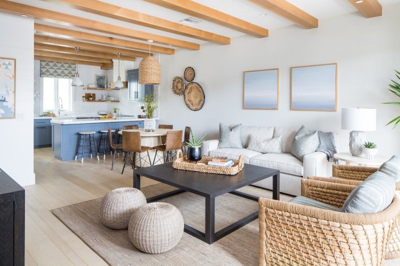 Beach style in the interior