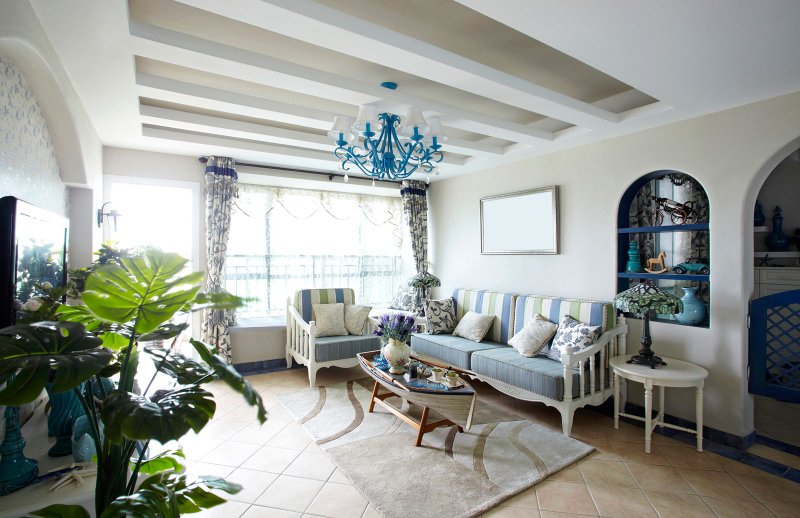 Mediterranean style in the interior