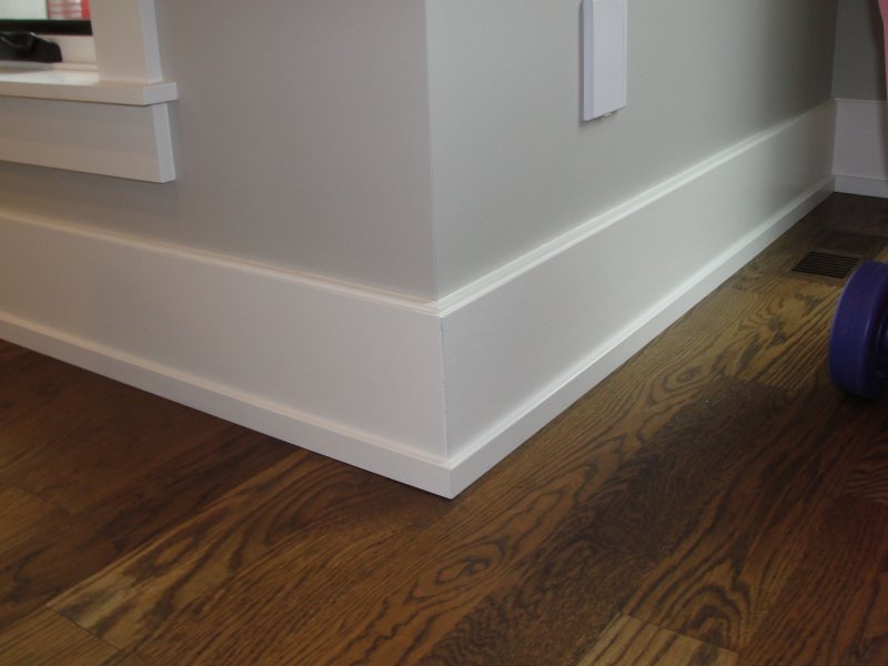 Floor skirting boards