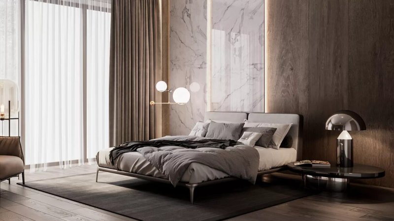 Minotti Tatlin bed