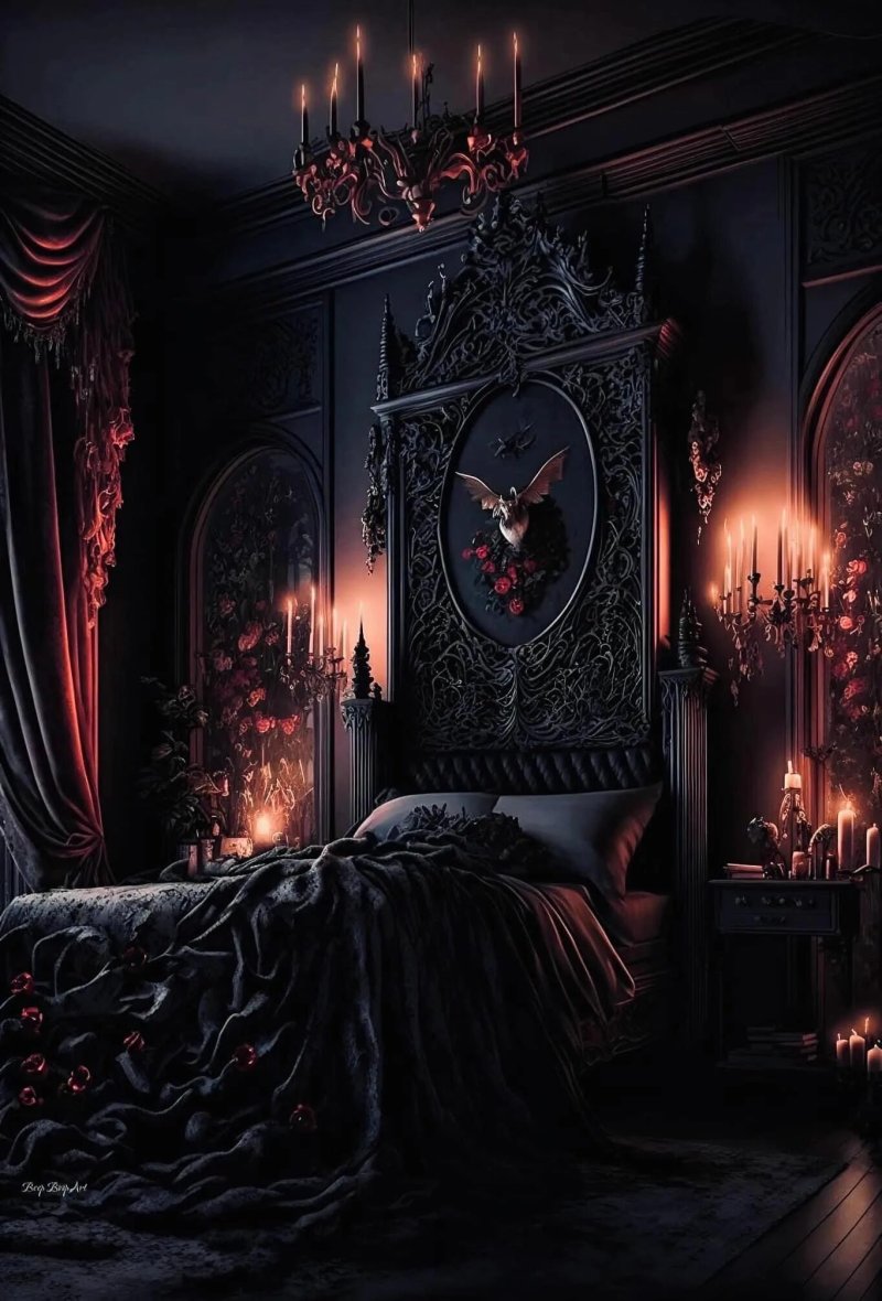 Gothic bedroom