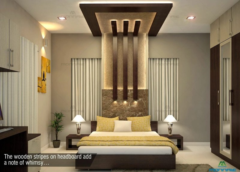 Bedroom interior design in a modern style