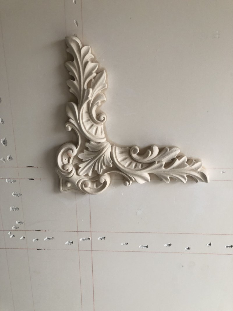 Gypsum stucco molding cartoon