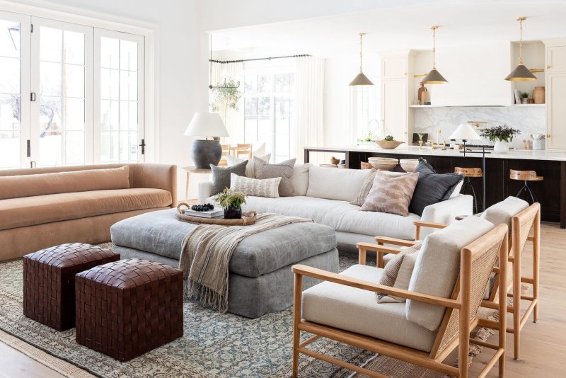 Scandinavian style living rooms