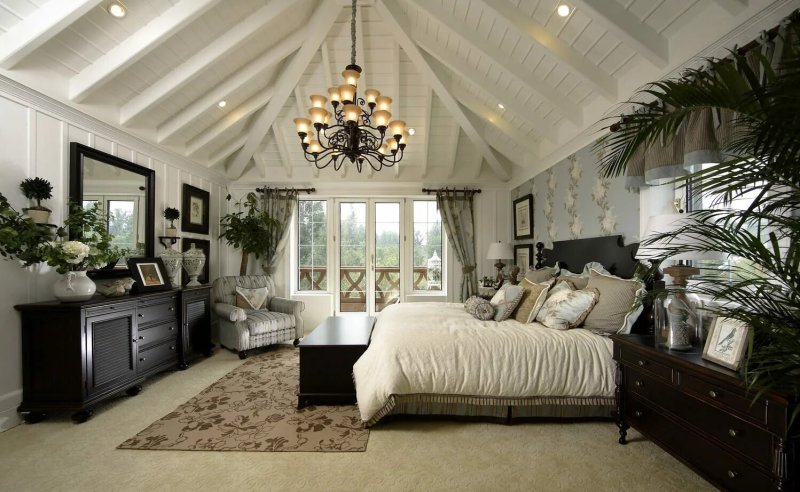 American -style bedroom