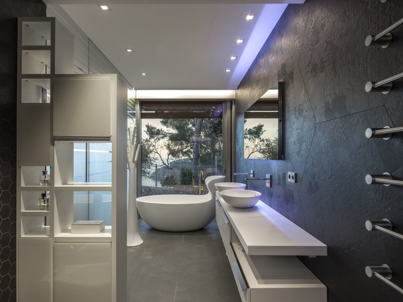 Bathroom in a modern style