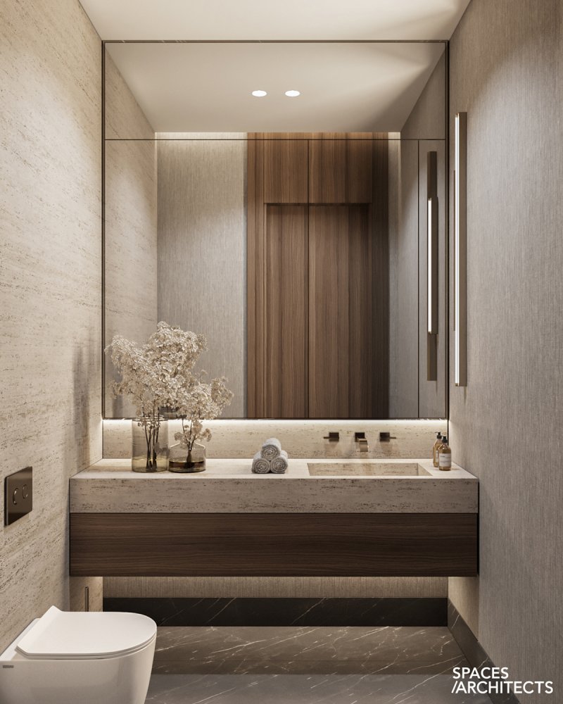 Bathroom interior