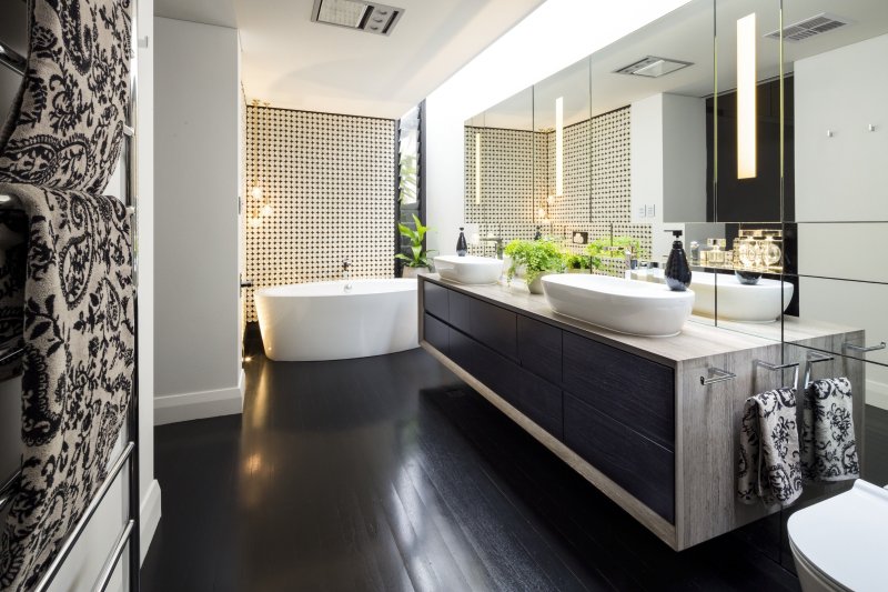 Stylish bathrooms