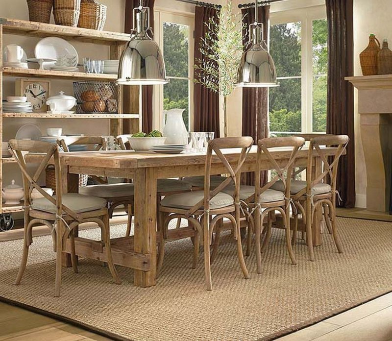 Dining table in the style of country