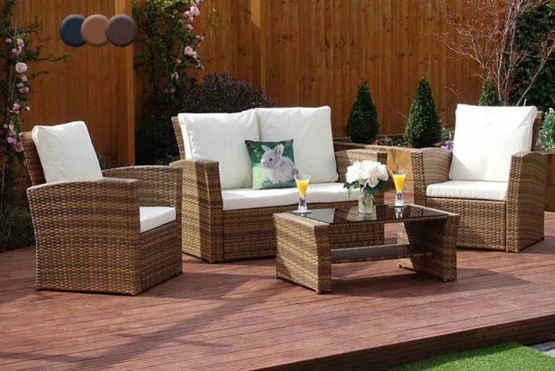 Artificial rattan furniture