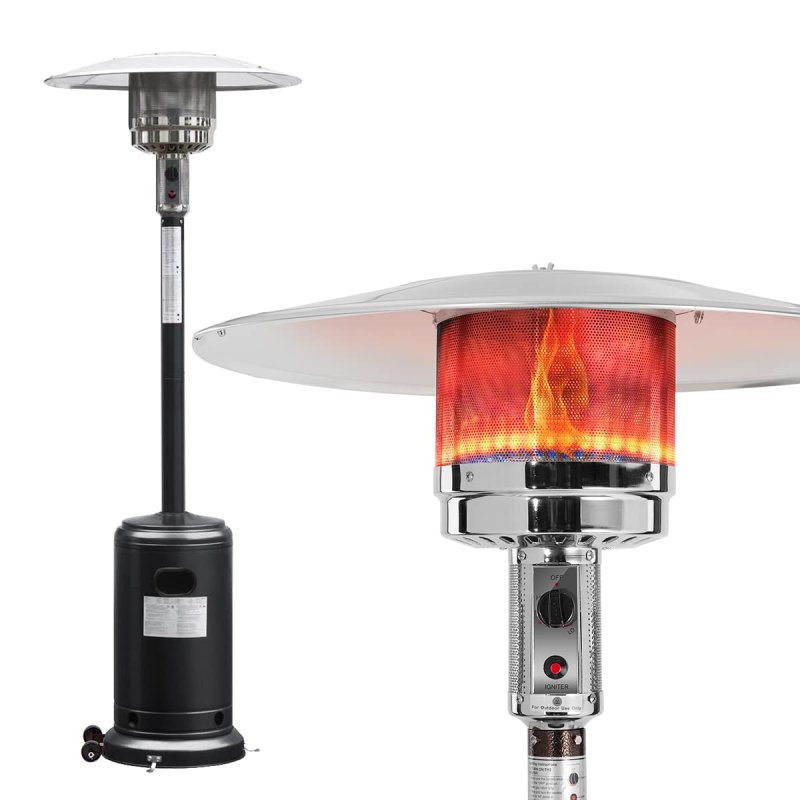 Street gas infrared heater