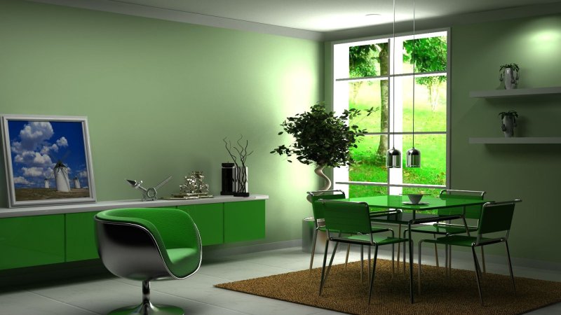 Green interior