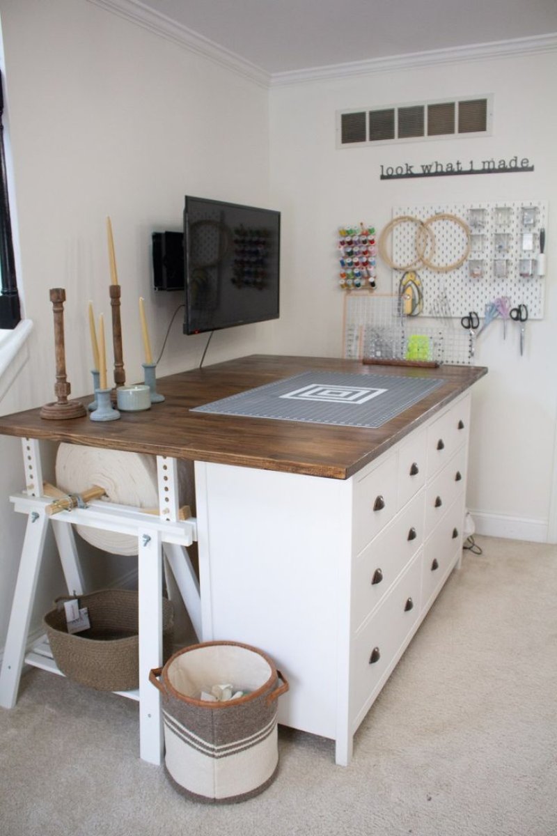 DIY sewing room