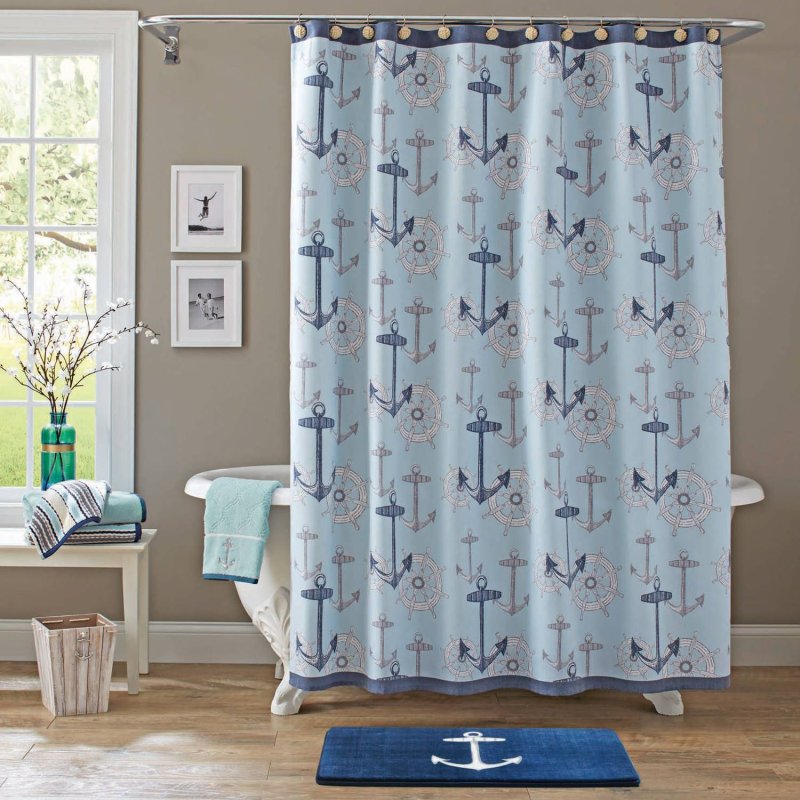 Bath curtain fabric