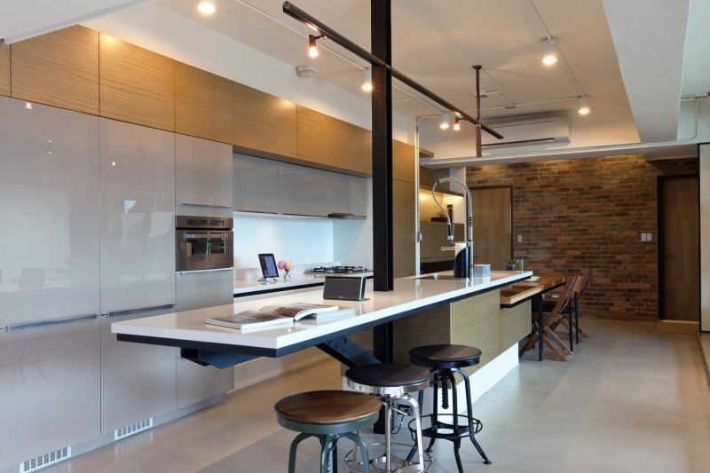 Kitchen in a modern style