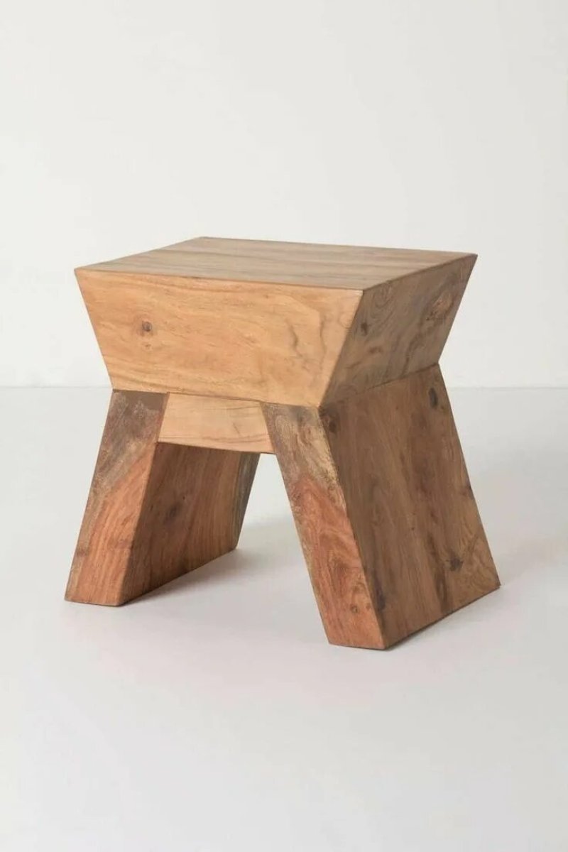 Wooden stool