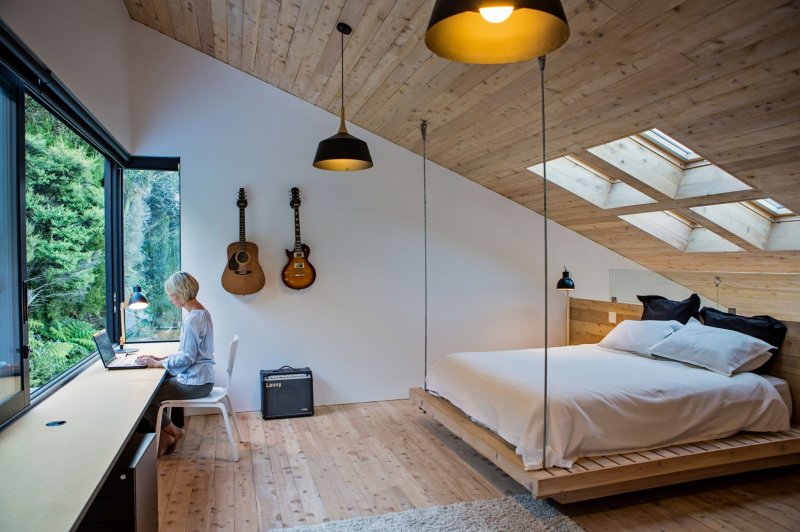 Loft style attic