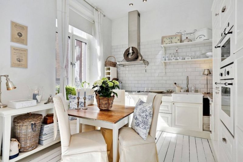 Scandinavian kitchen interior