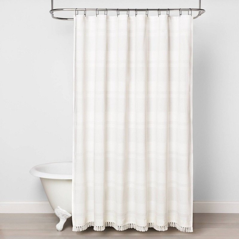 Bathroom curtain fabric