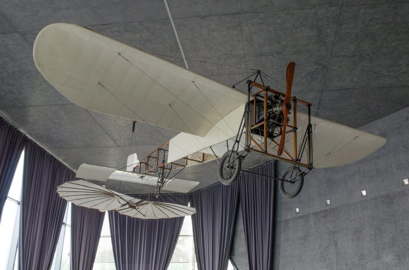 The plane of the Wright brothers