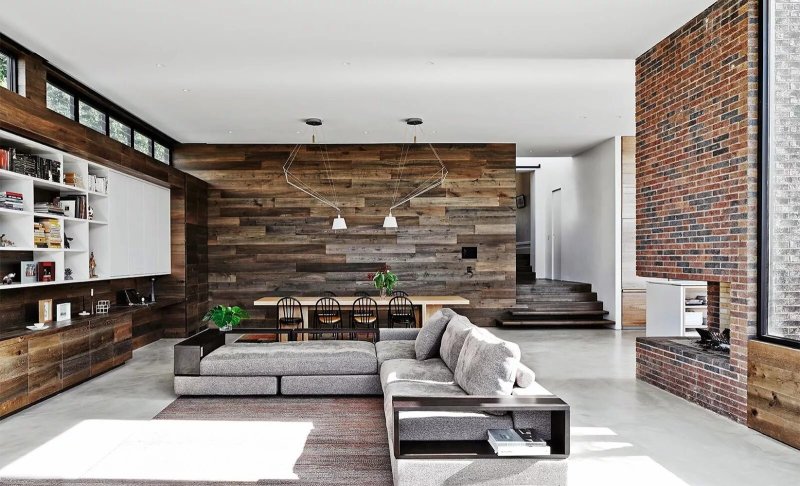 Loft wall