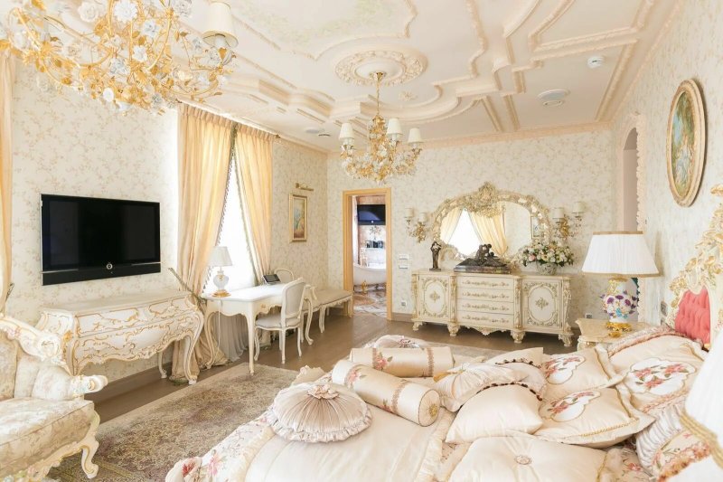 Rococo Baroque bedroom