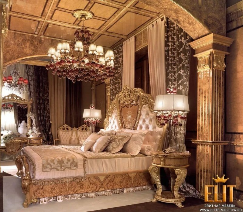 Baroque style bedroom