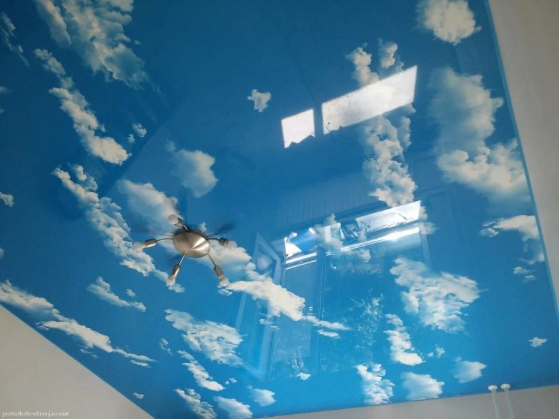 Stretch ceiling of the cloud