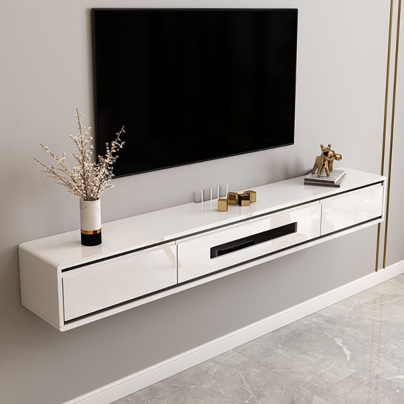 Hanging cabinet for TV in a modern style