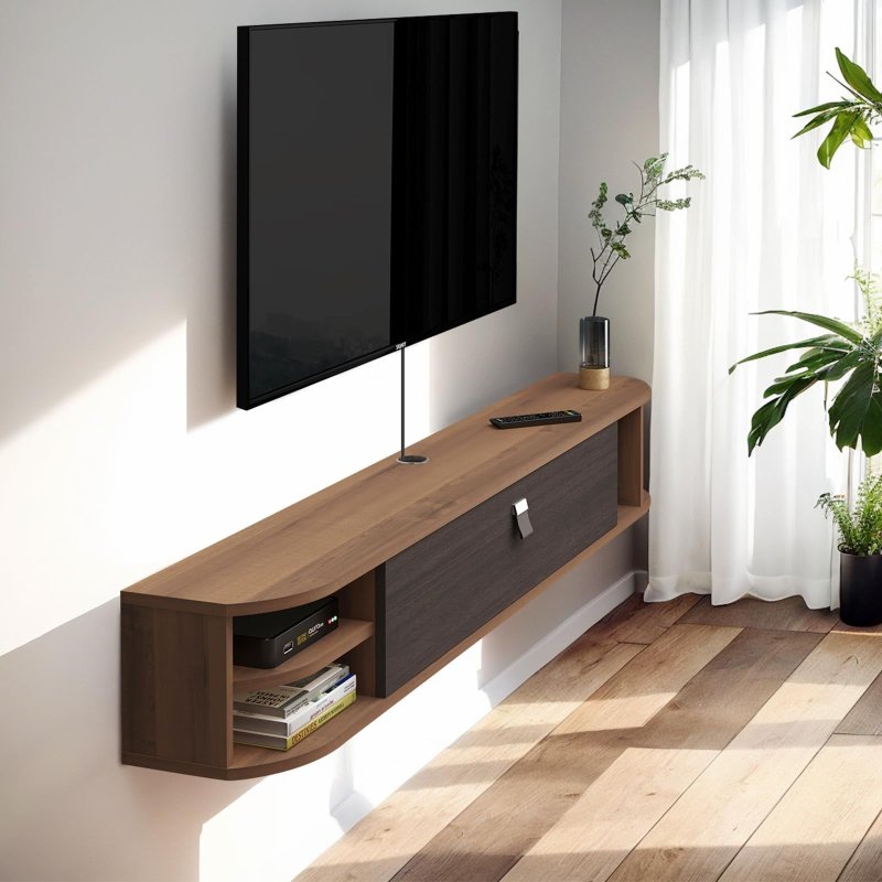 Suspended cabinet TV