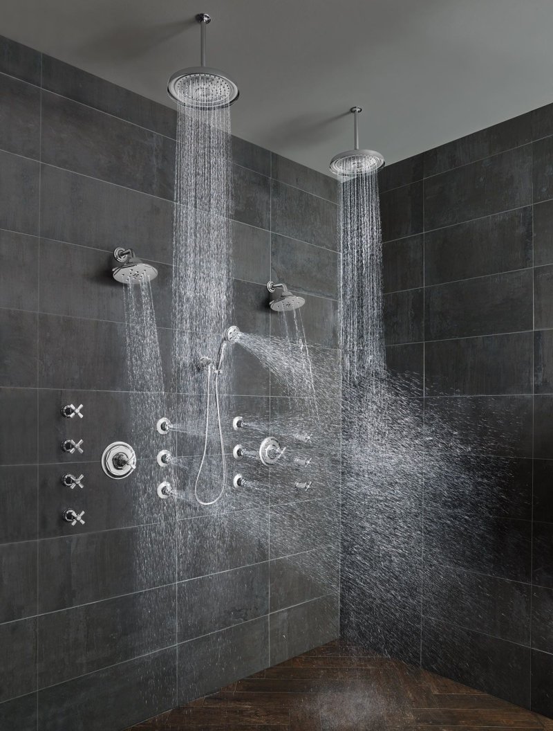 Stylish showers