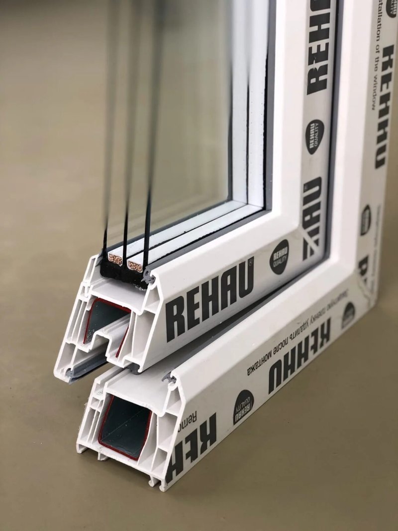 PVC Rohau window