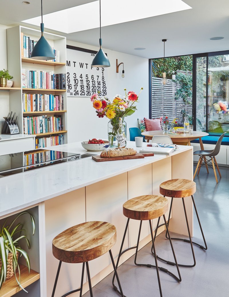 Scandinavian style in the interior of the kitchen