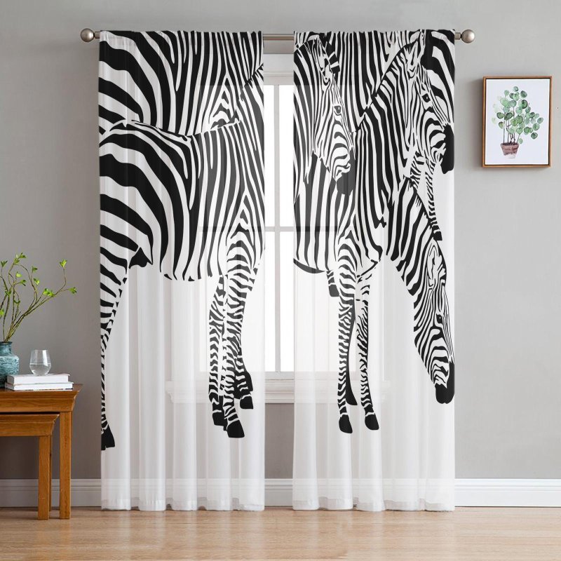 Zebra curtain