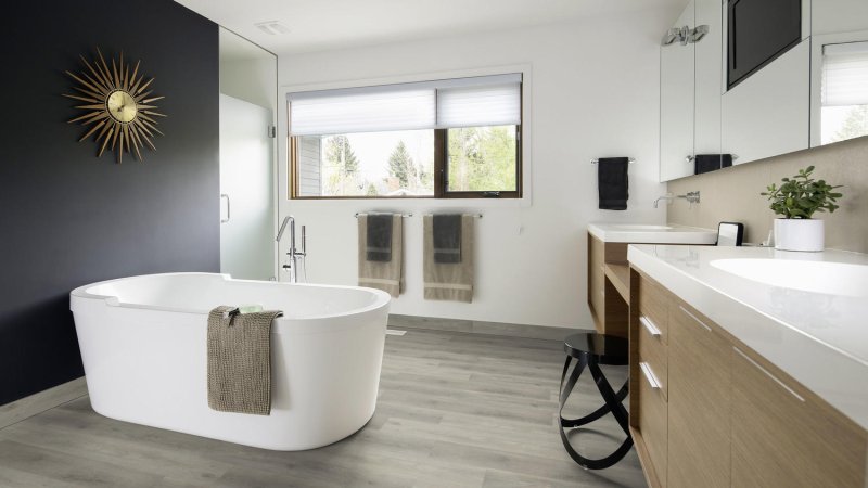 Bathroom in modern style