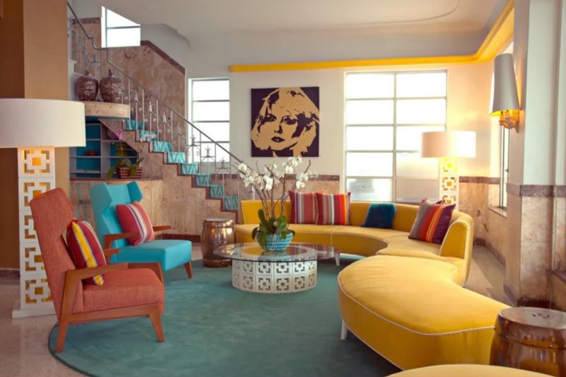 Style Pop art in the interior