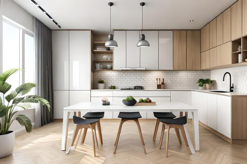 Scandinavian kitchen design