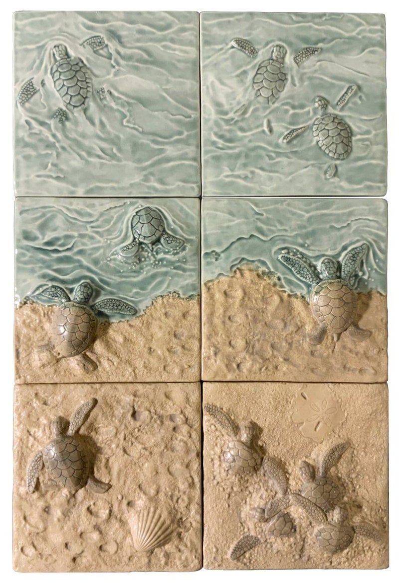 Tiles of Lagoon Uralkeramika