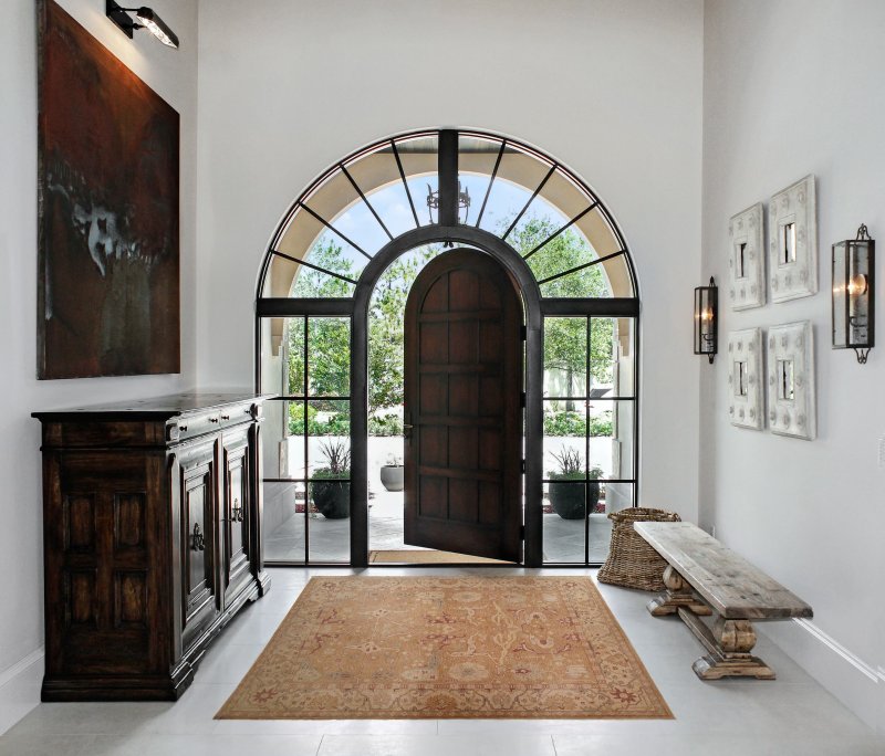 Archny door in modern style