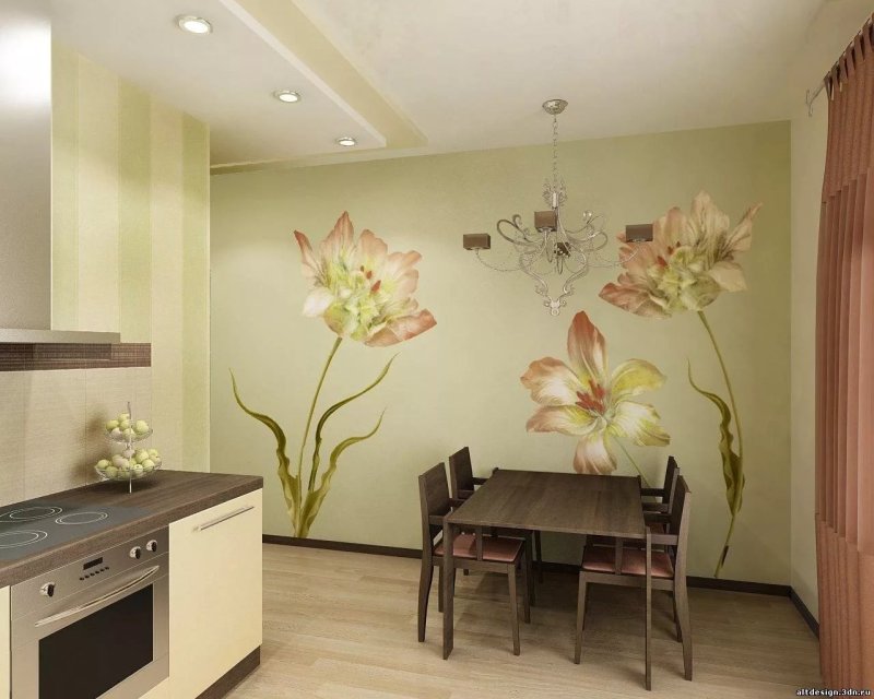 Beautiful murals for the kitchen