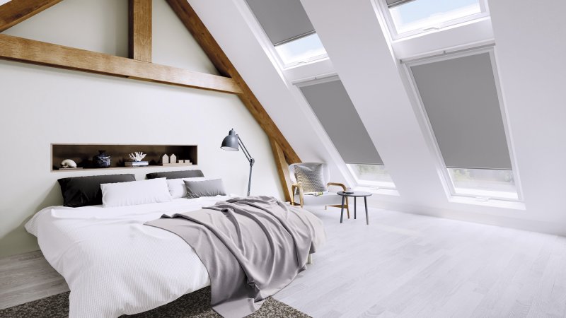 Velux attic window