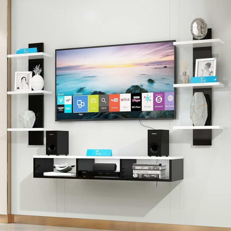 Hanging shelf for TV