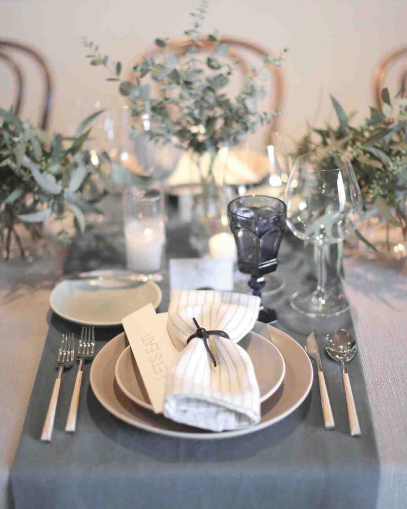 Stylish table setting